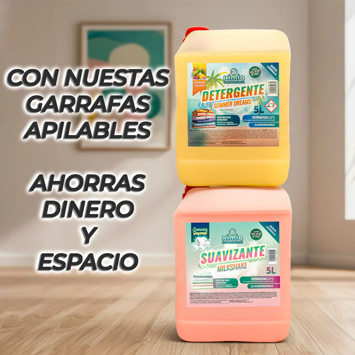 KIMIA-Pack-Premium-2-en-1-Detergente-Summer-Dreams-Suavizante-Milkshake-2×5-L-4.webp